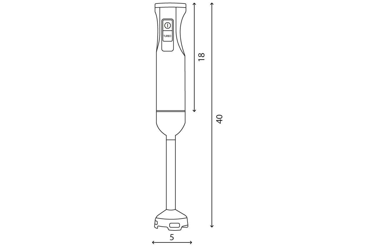 Схема Погружной блендер Wollmer G522 Katana Profi