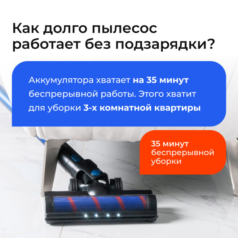 Вертикальный пылесос Wollmer D707 Sapphire — купить в официальном ...