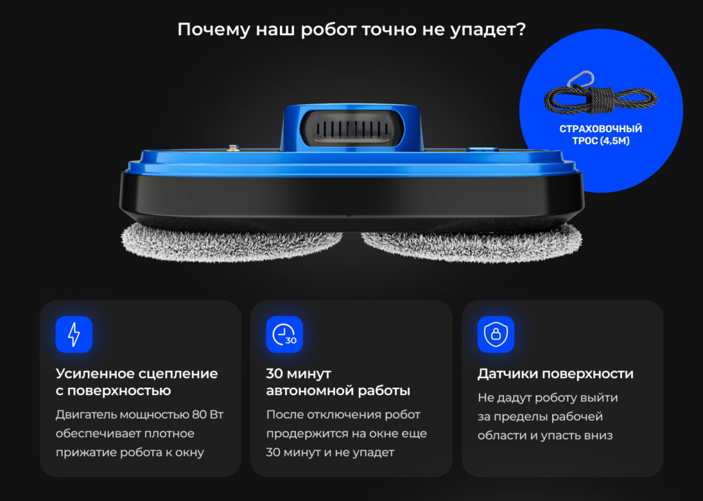 Робот-мойщик Wollmer W600 Ultrabot — купить в официальном магазине ...