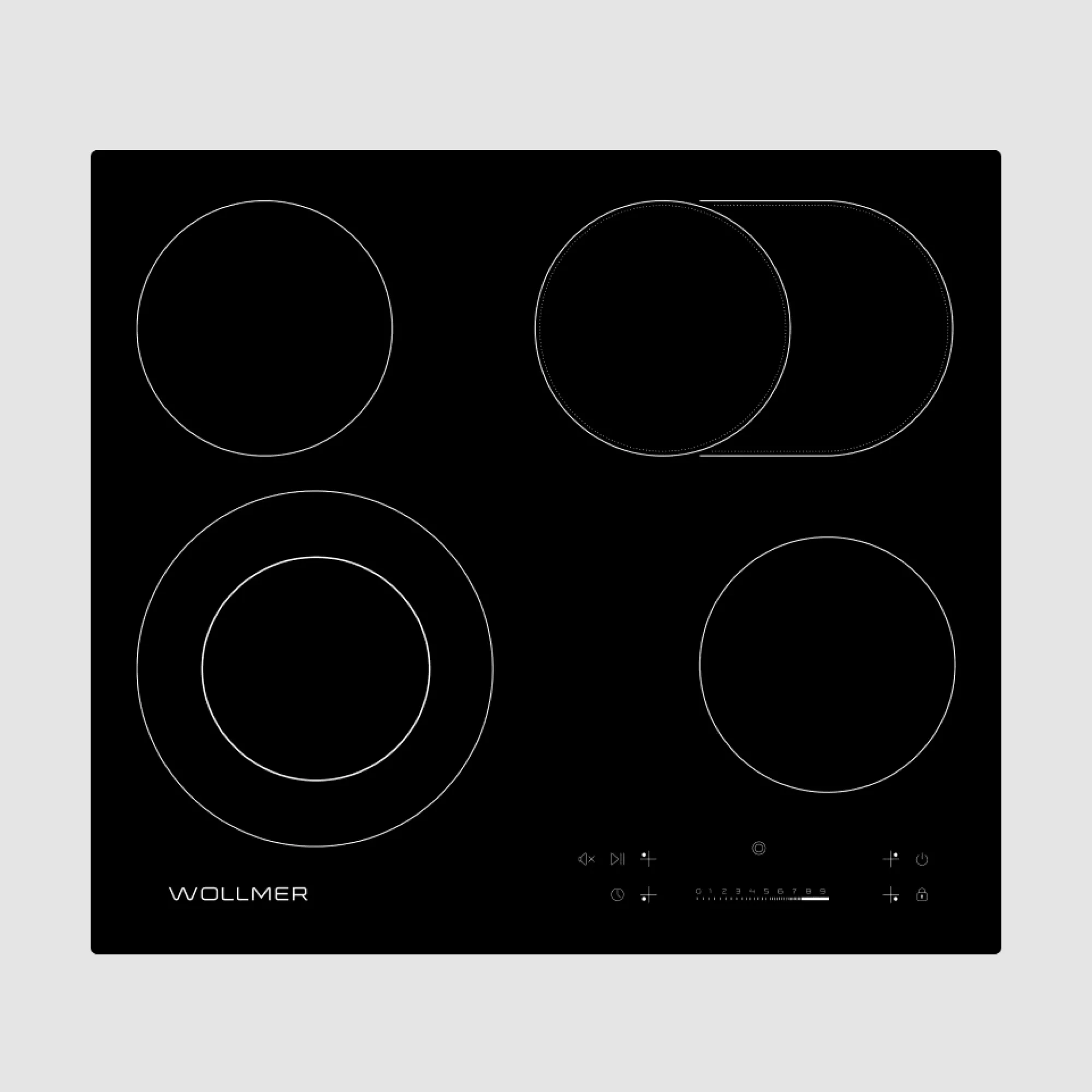 Электрическая варочная панель Wollmer H40 Onyx