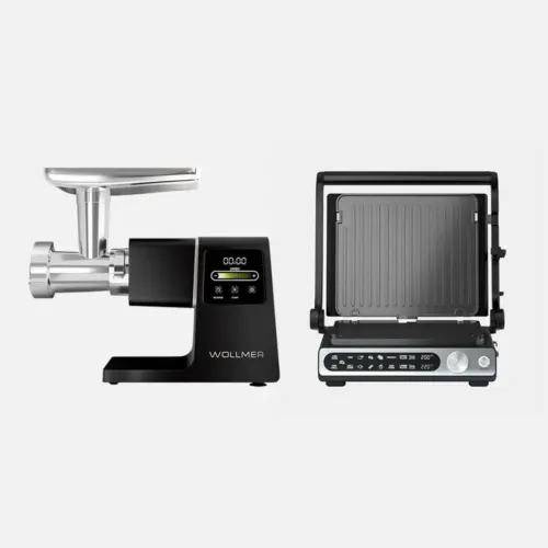 Комплект «Мясорубка M909 Monolith Basic + Электрогриль S805»