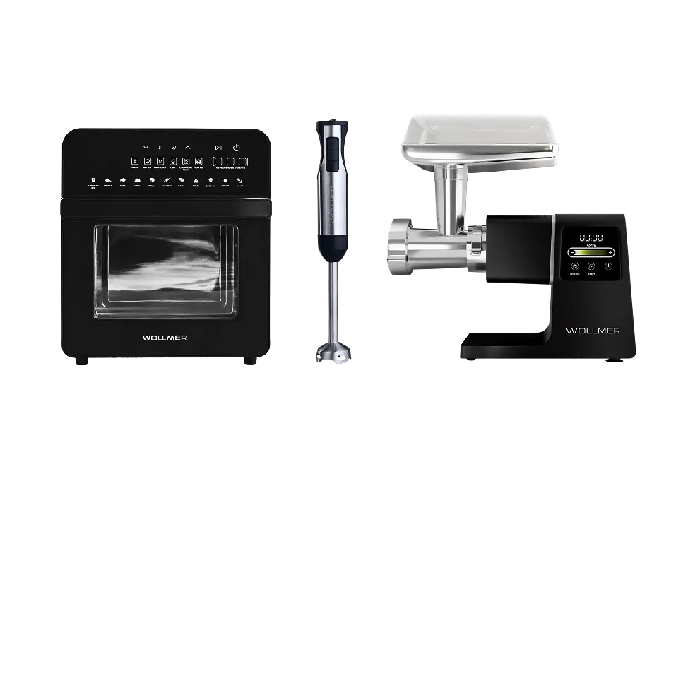 Аэрогриль + Мясорубка + Блендер