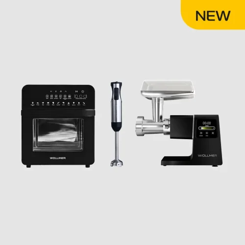 Комплект «Аэрогриль AF205 + Мясорубка M909 + Блендер G522»