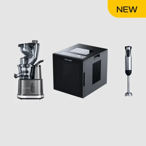 Комплект «Соковыжималка J310 + Дегидратор JD500 + Блендер G522»