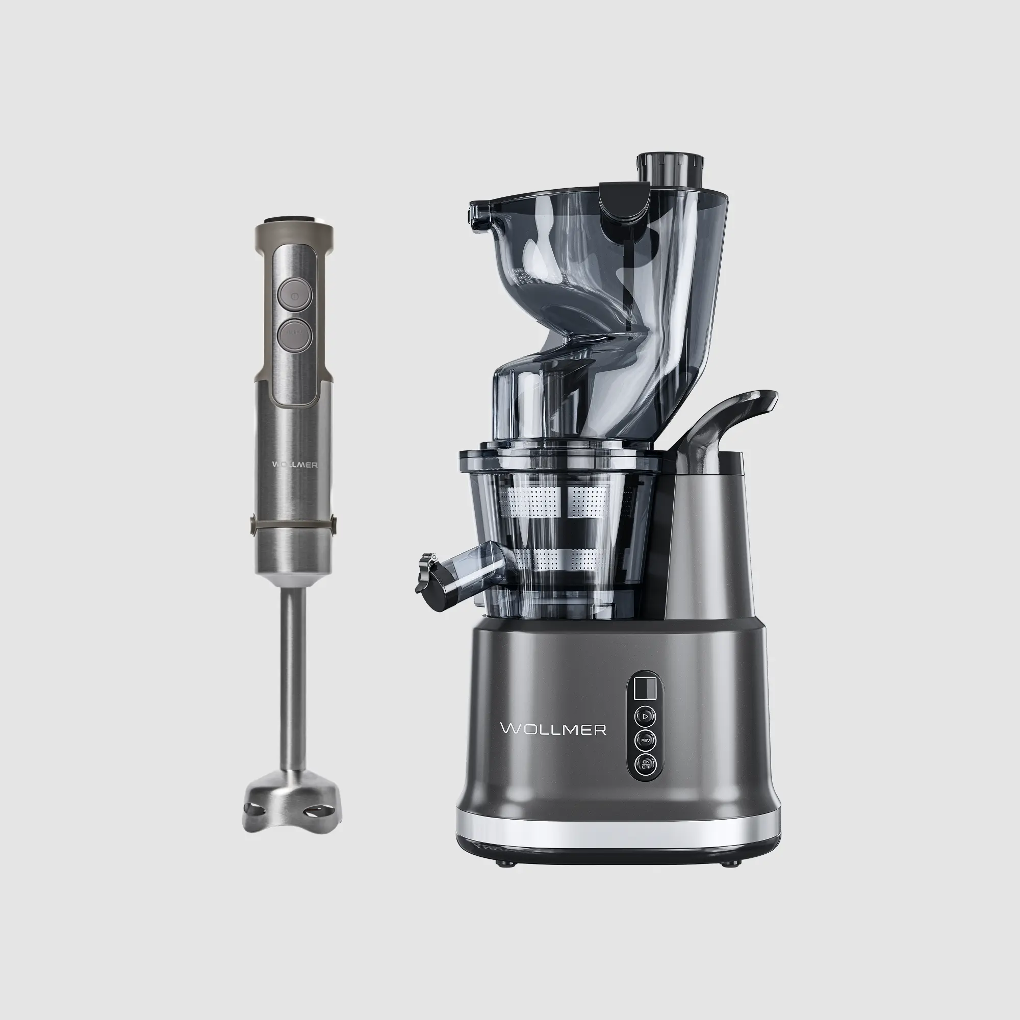Комплект «Шнековая соковыжималка J310 Extra Fresh + Погружной Блендер G525 Extra Chef»