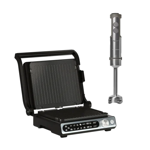 Комплект «Электрогриль S805 Monolith + Погружной Блендер G525 Extra Chef»