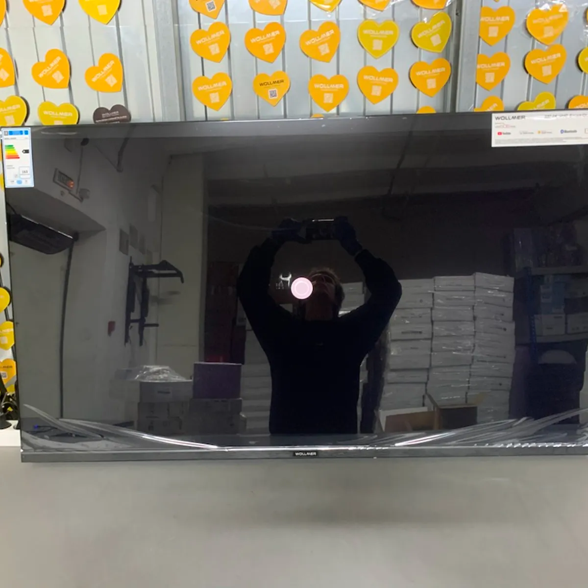 Телевизор Wollmer HL55 Onyx 4K UltraHD. Товар уцененный